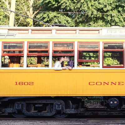 Engagement session at the Connecticut Trolley Museum
Beata & Jon are getting married!